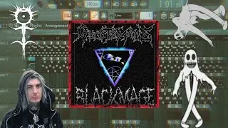 How To Make A Dark Melody Ghostmane Type Beats,Fl Studio