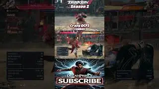 TEKKEN 8 Season 2 Feng Qcf2 Combo! #tekken8 #fengwei #tekken8feng #tekken8fengwei #鉄拳8 #feng #shorts