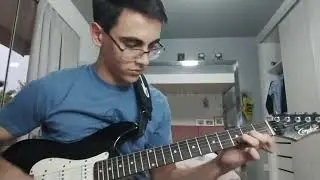 Californication - Red Hot Chilli Pepers cover - 1 year guitar progress