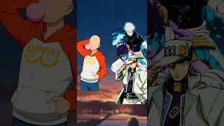 Saitama vs Gojo & Jojo