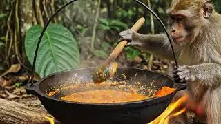 DUCK | 10 Duck Fry monkey Recipe Cooking in Village | Village Style Traditional Duck Recipe