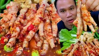 ตำเล็บมือนาง รสจัดๆเผ็ดๆนัวๆแกล้มผักสดๆแซ่บๆ (ขออภัยระบบเสียง)