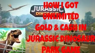 Jurassic Dinosaur Park Game Hack Unlimited Gold & Cash Cheat For Android IOS