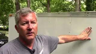 Repairing a Rotten Cargo Trailer Door