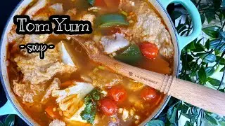 Instant Tom Yam Soup / Sup Tom Yam Instant and Easy
