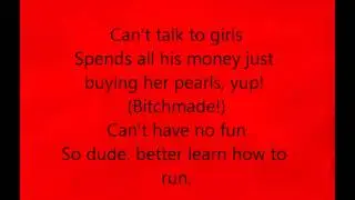 CJ Tunes & the Team - Bitchmade (Lyrics Video)