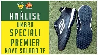CHUTEIRA UMBRO SPECIALI PREMIER TF SOCIETY (NOVO SOLADO) - AN&Aacute;LISE - CAMISAS E CHUTEIRAS