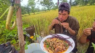 ผัดปลาไหล #ปลาไหล #food 