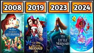 ALL THE LITTLE MERMAID MOVIES & TV SERIES (1989-2025)