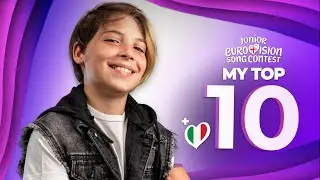 Junior Eurovision 2025| My Top 10 (NEW: 🇮🇹)