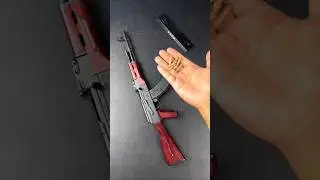 Mini Model of AK47, Really Amazing😍🤩 #ak47shorts #airsoft #hunting #uniqueguns #unique