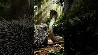 Porcupine vs King Cobra | Real Fight in the Jungle | Wild Animal Battle 4K