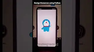 ❤️Doraemon design using python ❤️❤️