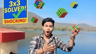 How to solve 3x3 puzzle cube formula😱🔥