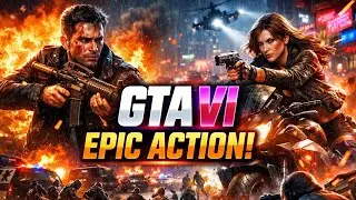 GTA 6 Epic Gang War 🔥 Ultra-Realistic Cinematic Fight Scene | Vice City Action
