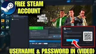 Free Steam Account With Gta V Enhanced & Gta V Legacy (Username And Password) 2025 Fully Working 🔥