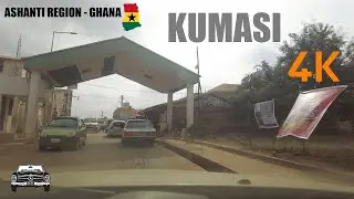 Ayeduase Boadi Emena Drive Tour in Kumasi 4K