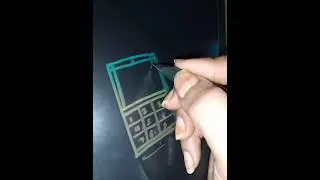Easy phone drawing trick on magic slate
