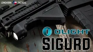 Olight Sigurd Angled Foregrip with Built-in 1450 Lumen Rechargeable Tactical Flashlight
