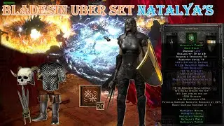 Diablo II Resurrected - Bladesin Build (Set Item Natalya&rsquo;s Odium ) Uber Tristram