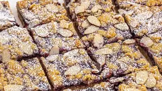 How To Make Blueberry-Almond Jam Bars