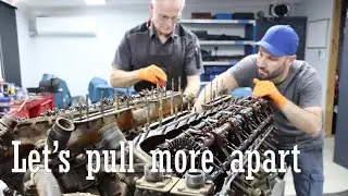 Rolls-Royce 27 Litre V12 - Meteor Tank Engine Tear Down Part 2