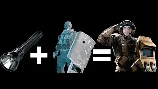 I put flashlight on bulletproof shield | Rainbow Six Siege | Blitz Montage 1