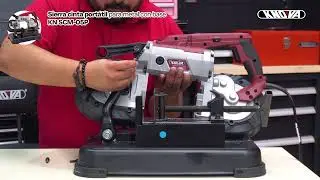 Sierra Cinta Port&aacute;til para Metal con Base: Precisi&oacute;n y Potencia en tus Cortes