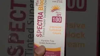 #MAX Spectra#whitening#sun block#100spf