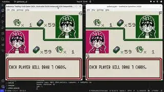 Pok&eacute;mon TCG GBC link duel on two separate processes over local network