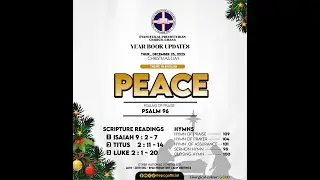 CHRISTMAS SERVICE: ''PEACE'' 25/12/2025