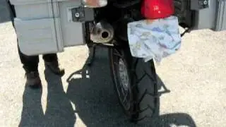 R1150GS Adv. + Auspuff und Y-Rohr ZACH mit DB-Killer