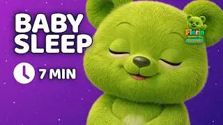 7 Minutes of Sleep Music for Toddlers 🌙 Calming Bedtime Music with Florin the Bear