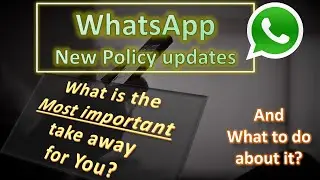 WhatsApp new privacy policy update