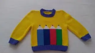 Colourful sweater design