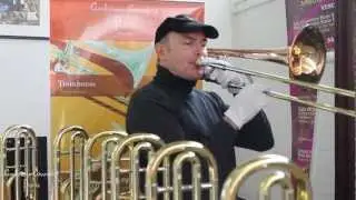 Jacques Mauger testing AC 440 Trombones at the Antoine Courtois Factory | Antoine Courtois Paris