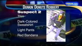 Surveillance video shows Dunkin' Donuts robbery