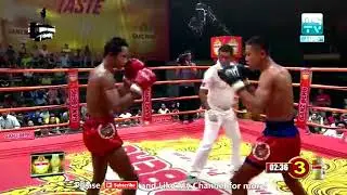 ធន់ មករា​ Vs Photavann Ganzberg Uber Fighter 02 Mar 2018 MYTV| Khmer Boxing Championship
