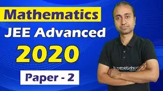 JEE Advanced 2020 Maths Solutions Paper 2