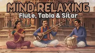 Mind Relaxing Flute Tabla and Sitar Compilation | Hindustani Instrumental Music