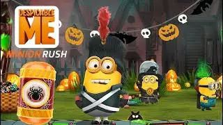 Minion rush Grenadier max level costume minion SPOOKY PARTY