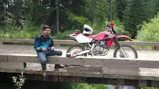 Honda XR650R Single Track Test / Dual Sport  en Espa&ntilde;ol