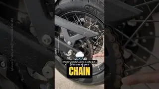 How often do you clean your chain? #shorts #ytshorts #diy #reminder #monsoon #rust #shortsviral