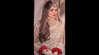 Beautiful hairstyles for bride #hairstyle