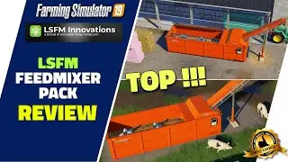FS19 | REVIEW - [NEW] LSFM Feedmixer Pack