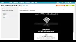Criar Campanha Smart SMS - Plataforma E-goi