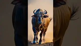 Mother Buffalo vs Komodo Dragon Protecting Baby Calf&rdquo;