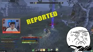 Twitch Streamer gets mad and reports me after being trolled