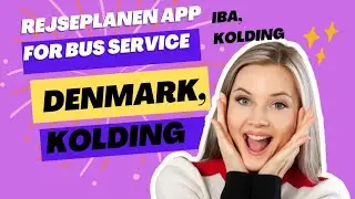 how to use rejseplanen app in Denmark, ☺️