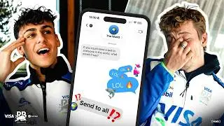Erase phones forever?! | Get to know Liam Lawson and Arvid Lindblad | part 2